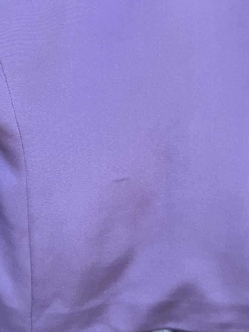 Style & Co Collection Elegant Periwinkle Silk Jacket  Size 2P  Like New - Picture 7 of 8